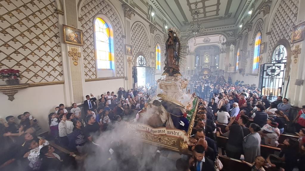 Procesión de la Virgen de Guadalupe en Ciudad de Guatemala | Omar Solís/EU