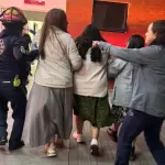 Bomberos Municipales asistieron a los afectados. ,Foto Bomberos Municipales Departamentales