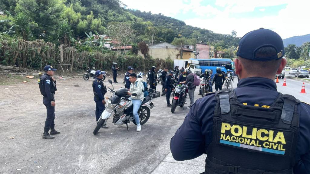 PNC identifica a 153 personas en operativos de prevención | PNC de Guatemala