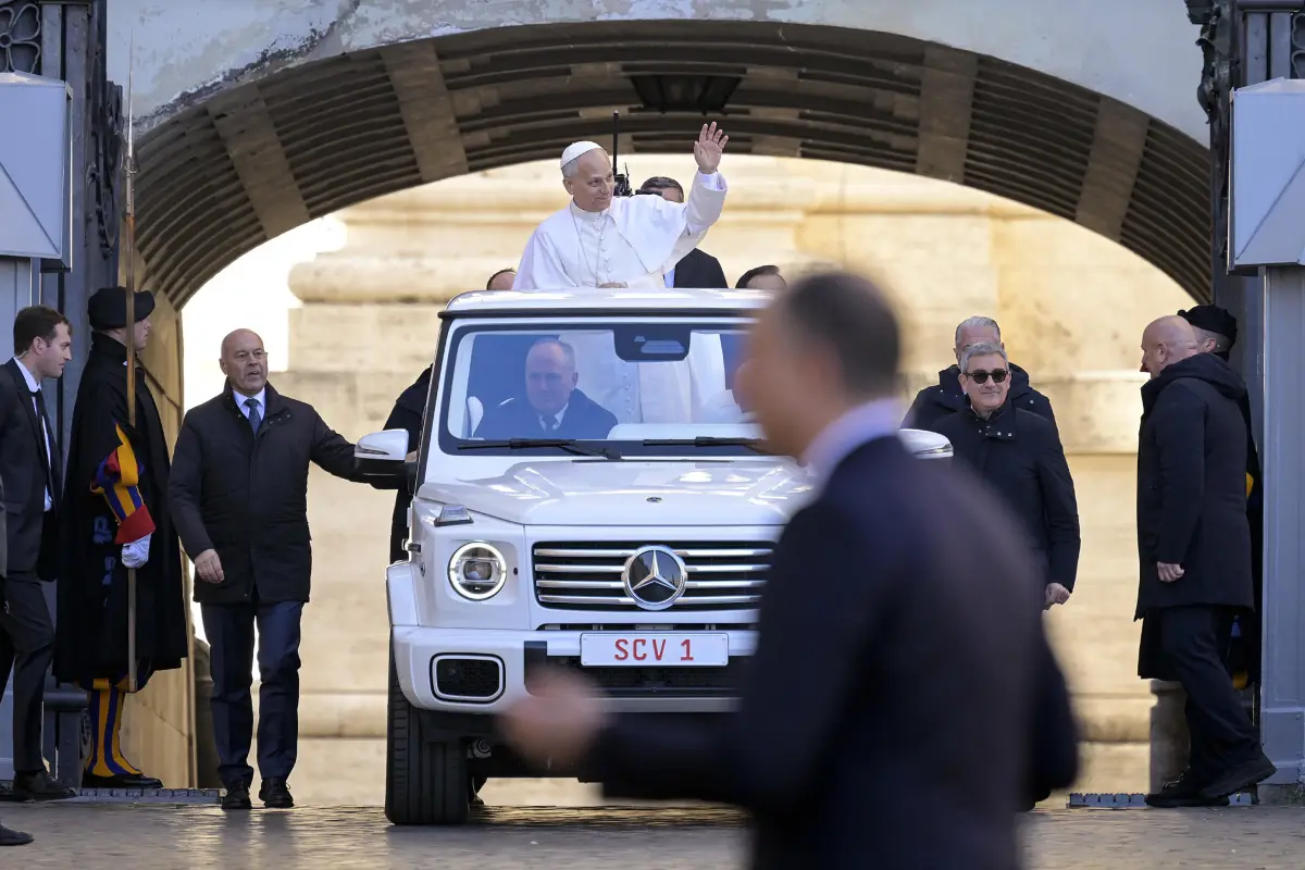El papa León XIV , Foto EFE