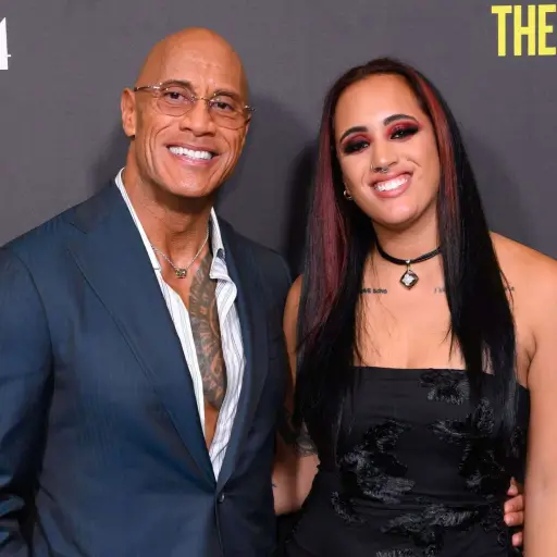 Dwayne Johnson y su hija ,Instagram