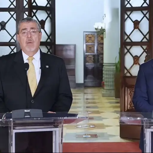 El presidente de Guatemala, Bernardo Arévalo, se reunió con el administrador de la DEA, Terrence Cole. ,Gobierno de Guatemala