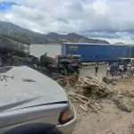 Múltiple colisión en km. 30 de ruta al Atlántico. ,Bomberos Voluntarios