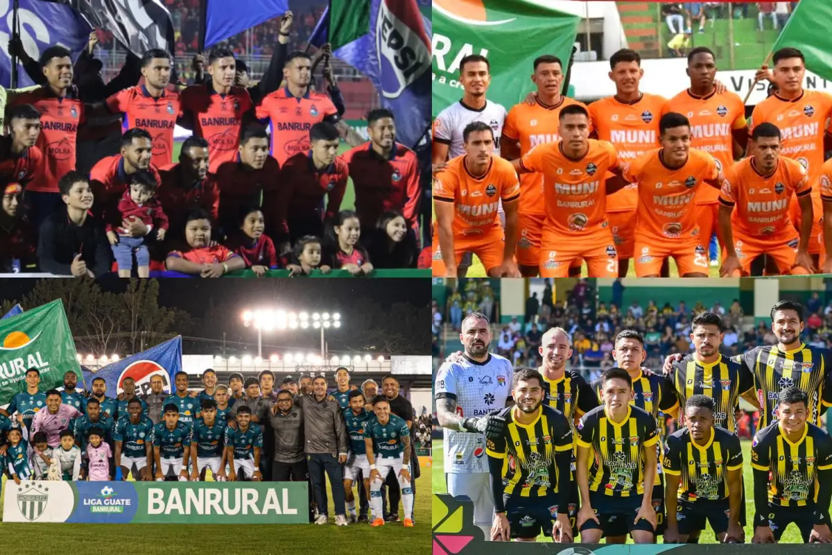 Semifinalistas del Torneo Apertura 2025 de la Liga Nacional