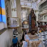 Fotos: Fieles empiezan a celebrar el Día de la Virgen de Guadalupet