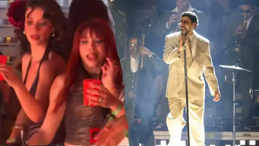 Yeri Mua y Bad Bunny ,Redes sociales