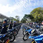 Los vehículos serán puestos de inmediato al servicio de la población. ,Foto Ministerio de Gobernación