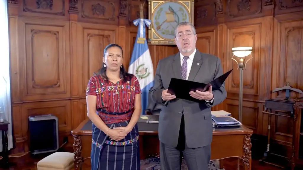El presidente Bernardo Arévalo hizo el anunció esta tarde. ,Captura de pantalla