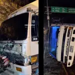 Tránsito colapsado luego de trágico accidente en ruta al Atlánticot