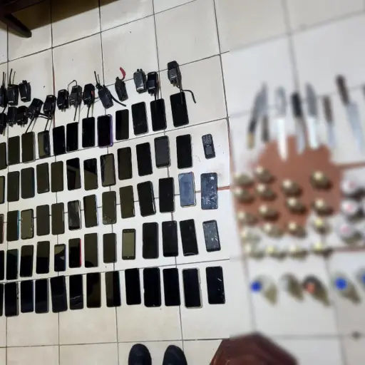 Resultados de la requisa en la cárcel de Puerto Barrios, Izabal. ,Sistema Penitenciario