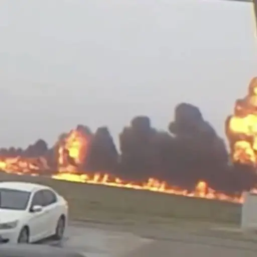 Video revela el momento exacto del accidente en el que murió Greg Biffle. ,Capturan de pantalla video de X.