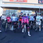 Ciclistas viven una rodada especial al lado de Sergio Chumil en Guatemalat