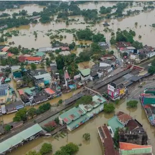 Efectos del paso del ciclón Ditwah en Sri Lanka. ,Asia News
