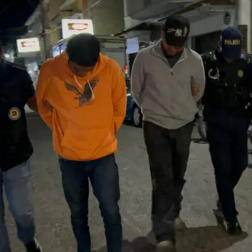 Los sospechosos de robar la motocicleta y exigir dinero para devolverla fueron detenidos en Jutiapa. ,PNC