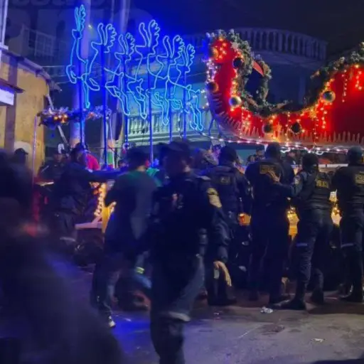 El accidente ocurrió en un descenso prolongado, citaron medios locales. ,Redes sociales.
