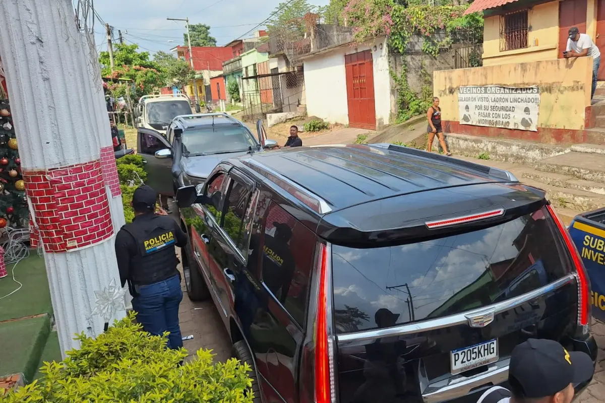 El operativo donde se ubicó el arsenal se ejecutó en Escuintla., PNC de Guatemala.