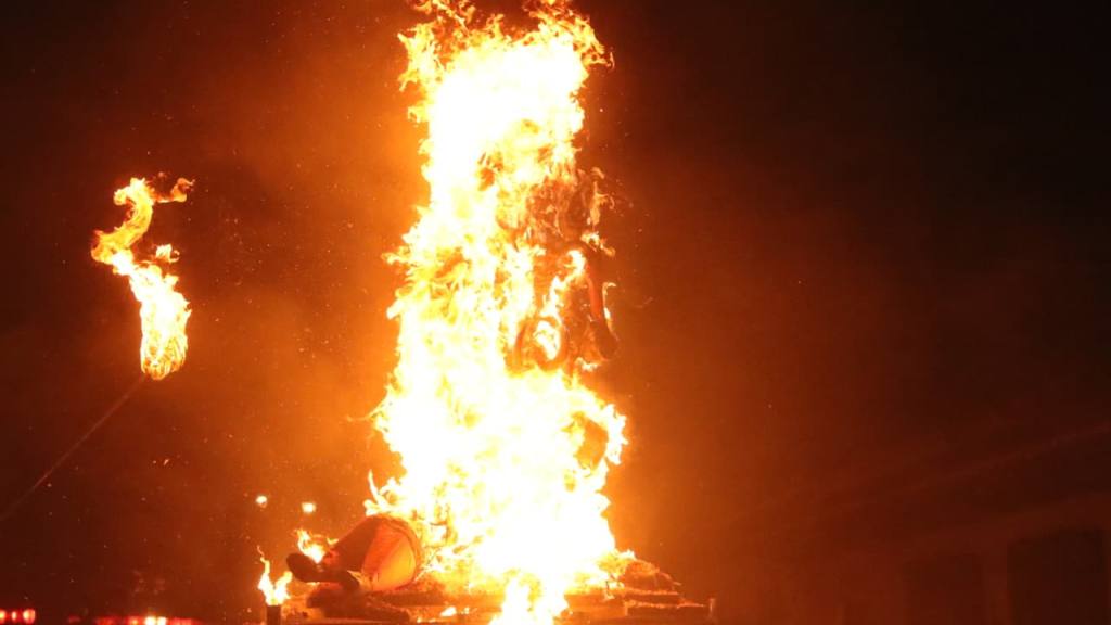 Quema del Diablo: Envían mensaje desde Antigua Guatemala | Álex Meoño