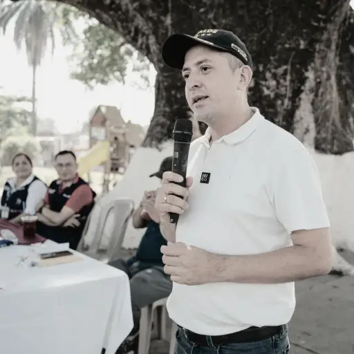 La comunidad de Masagua lamentó el desceso del alcalde Nelson Marroquín, quien llegó al poder con el partido Vamos. ,Municipalidad de Masagua