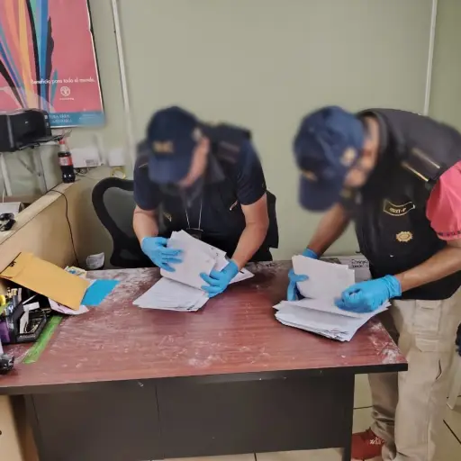 MP halla indicios en allanamiento por desaparición de empleada municipal de Huité, Zacapa. ,Ministerio Público