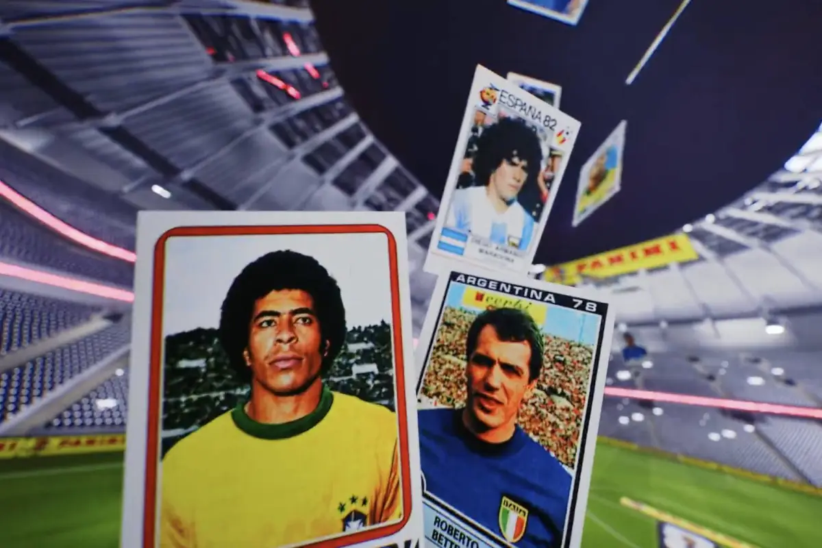 Álbum Panini, Capturan de pantalla video de X.