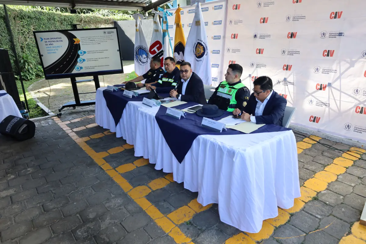  Presentan estrategia “Viaja Seguro y Llega a tu Destino” para reducir los accidentes de tránsito en fin de año, Foto CIV