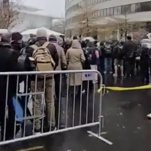 Centro John F. Kennedy. ,Capturan de pantalla video de X.