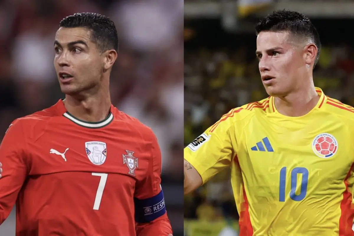 Portugal y Colombia se citan para un duelazo con Cristiano y James., Especial.