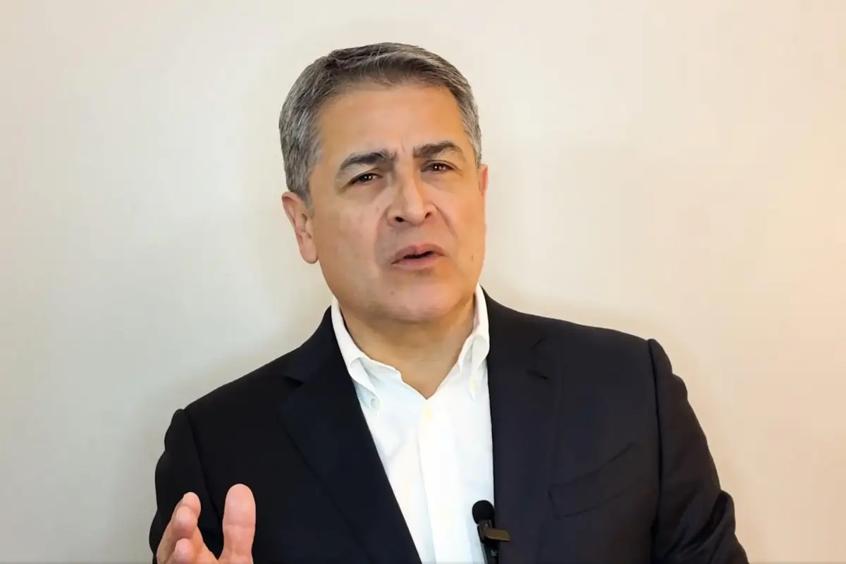 Expresidente Juan Orlando Hernández publica primer mensaje tras ser indultado y agradece a Trump, EFE