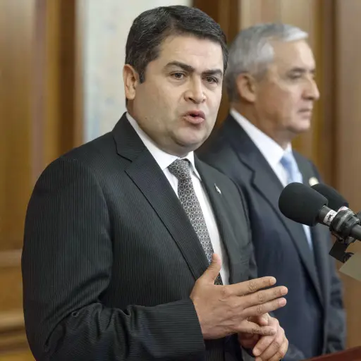 Juan Orlando Hernández, expresidente de Honduras ,EFE