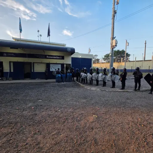 Requisa en la cárcel Renovación 1, en Escuintla. ,Ministerio de Gobernación