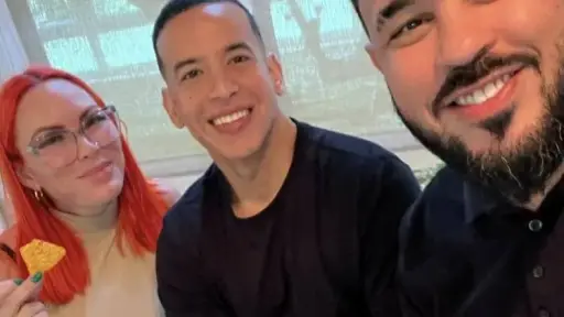 Daddy Yankee, Raphy Pina y Mireddys González ,Instagram