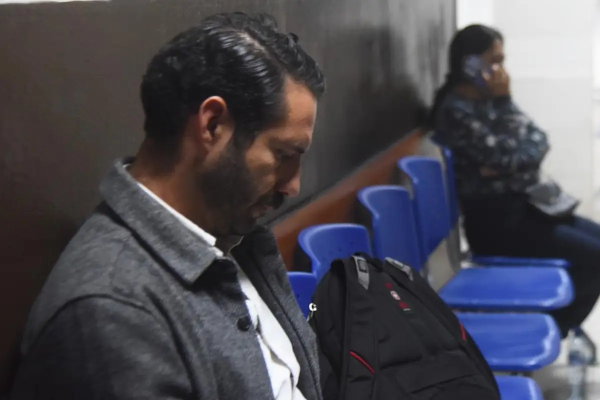 Juan Ignacio Berger en Torre de Tribunales el 2 de diciembre de 2025., Omar Solís/Emisoras Unidas