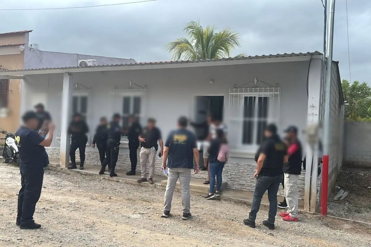 Allanamientos en Huité, Zacapa, tras desaparición de trabajadora municipal., Ministerio Público