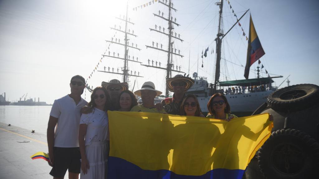 Buque Escuela ARC Gloria de la Armada de Colombia atraca en Guatemala | Omar Solís/EU