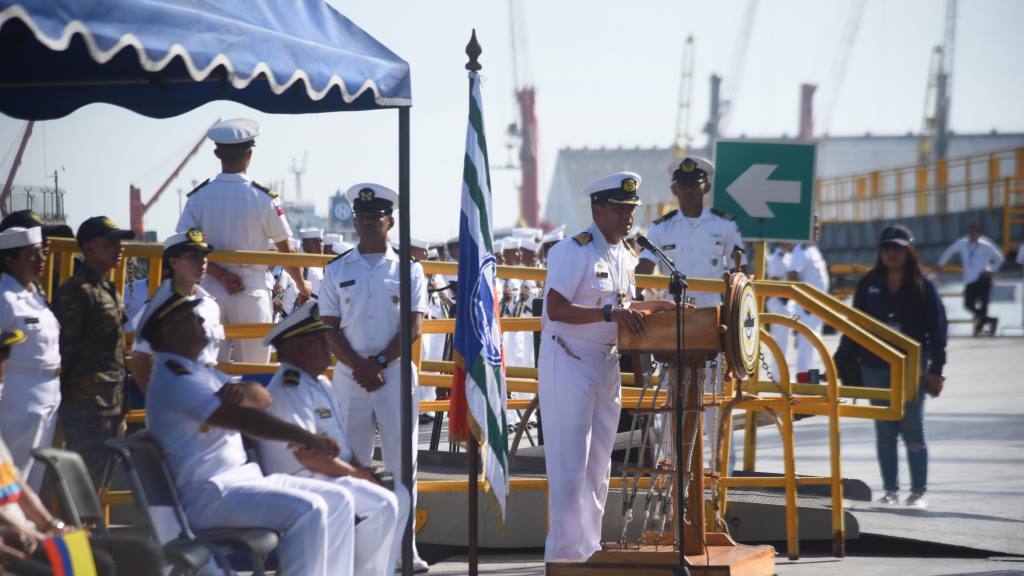 Buque Escuela ARC Gloria de la Armada de Colombia atraca en Guatemala | Omar Solís/EU