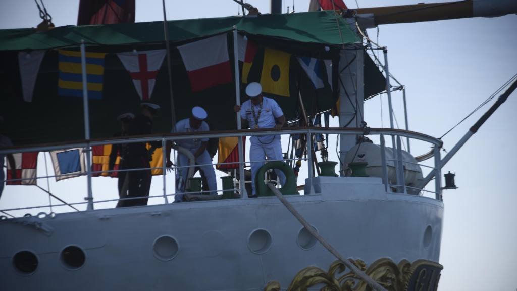 Buque Escuela ARC Gloria de la Armada de Colombia atraca en Guatemala | Omar Solís/EU