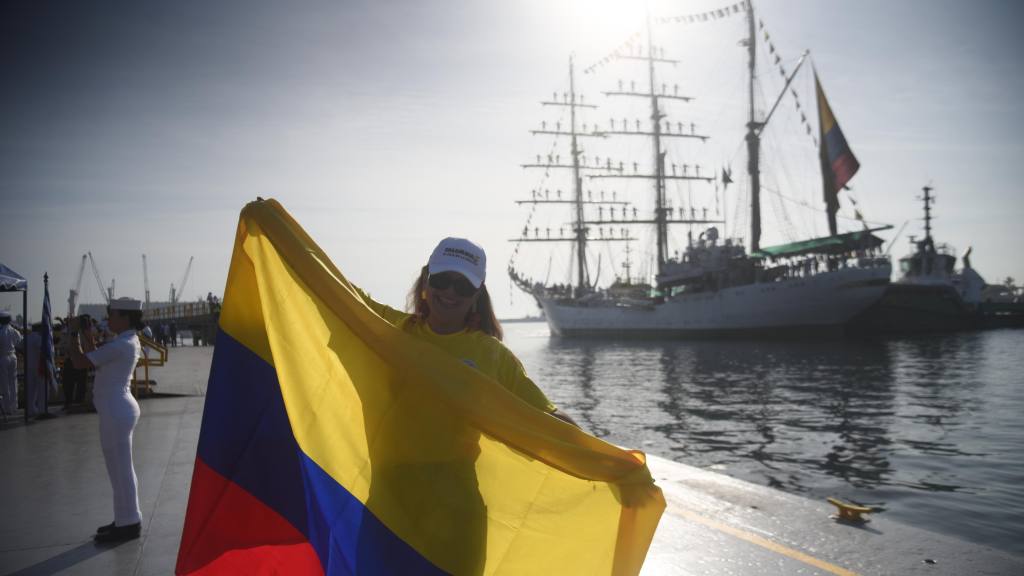 Buque Escuela ARC Gloria de la Armada de Colombia atraca en Guatemala | Omar Solís/EU