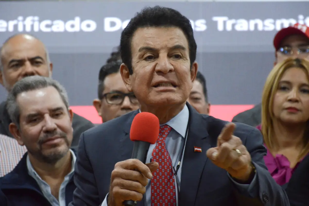 Salvador Nasralla, candidato presidencial de Honduras, EFE