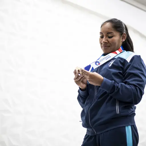 Victoria Chiroy, un ejemplo de disciplina. ,CDAG.