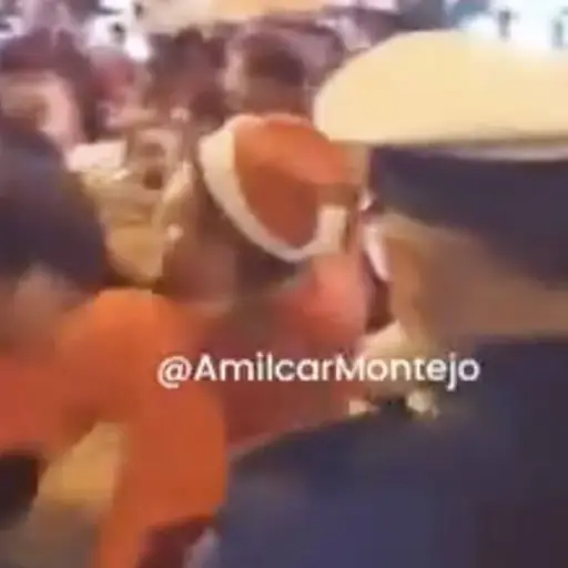 Violenta riña en calles de la zona 5. ,Capturan de pantalla video de X.