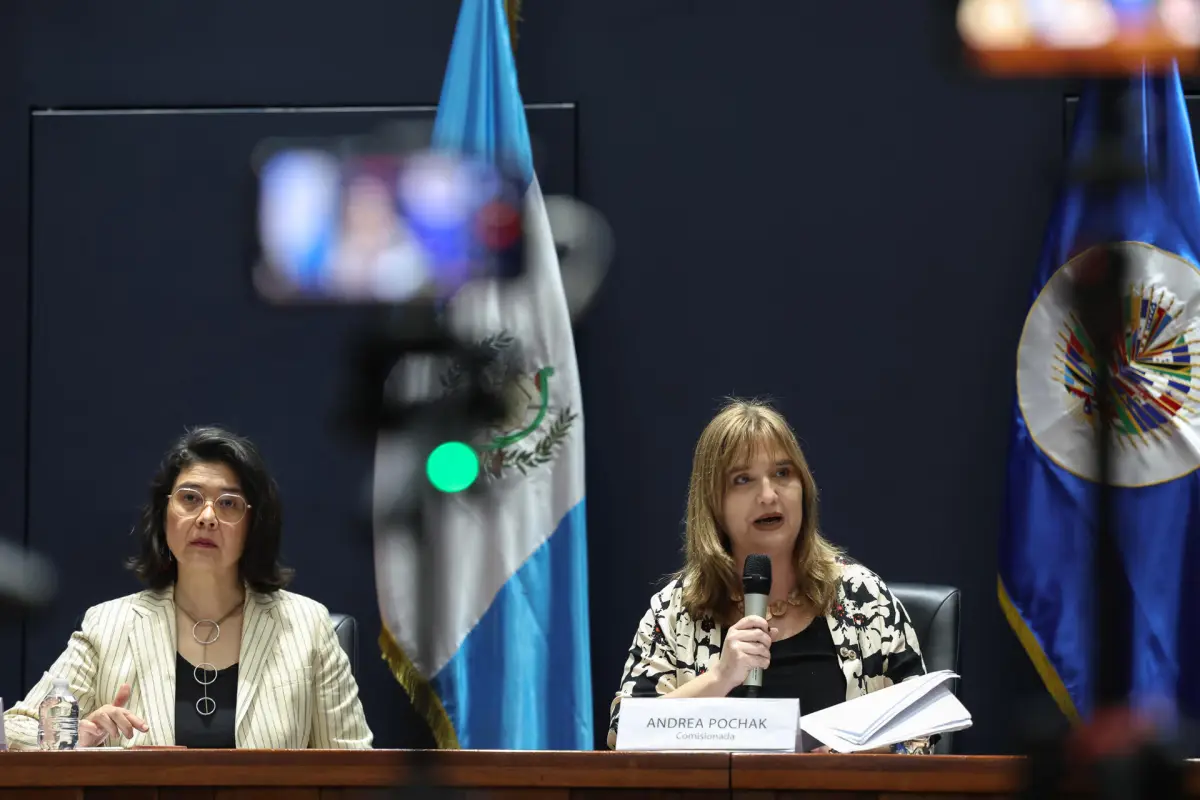 La CIDH presentó el informe sobre la Situación de los Derechos Humanos en Guatemala., EFE