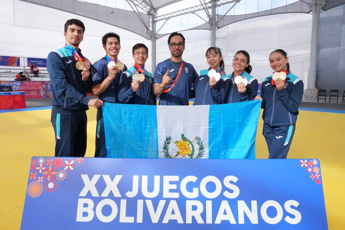 Presentación Poomsae de Guatemala en los Juegos Bolivarianos 2025 - COG