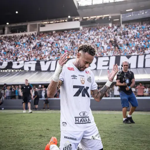 Neymar agradece a Dios tras lograr la salvación con el Santos FC - X @neymarjr