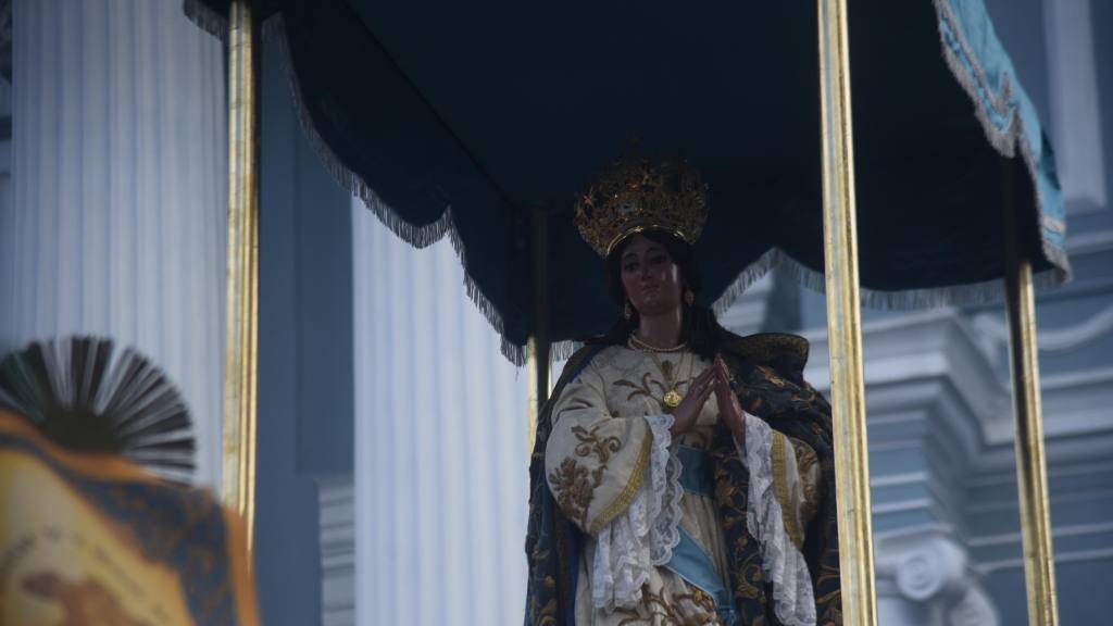 Cortejo procesional de la Virgen de la Inmaculada Concepción  | Omar Solís/EU