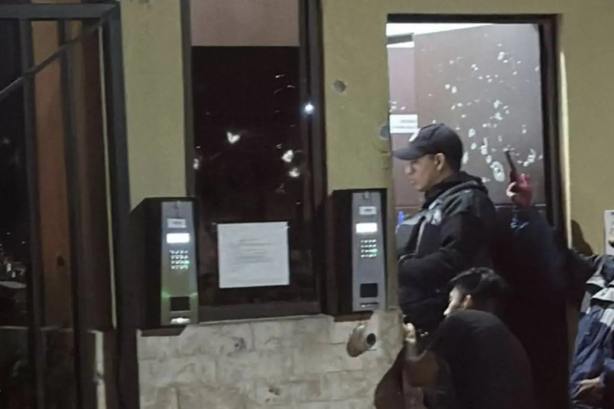 Balacera en colonia San Ángel, Vinicio Gutiérrez/X