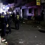 Presunto robamotos es atacado a balazos. ,Capturan de pantalla video de X.