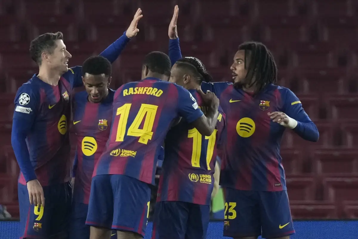 Barcelona enfrentó este día al Frankfurt