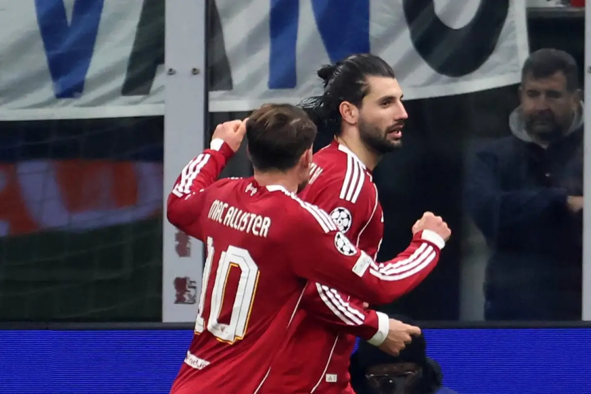 Liverpool saca triunfo importante ante Inter de Milán