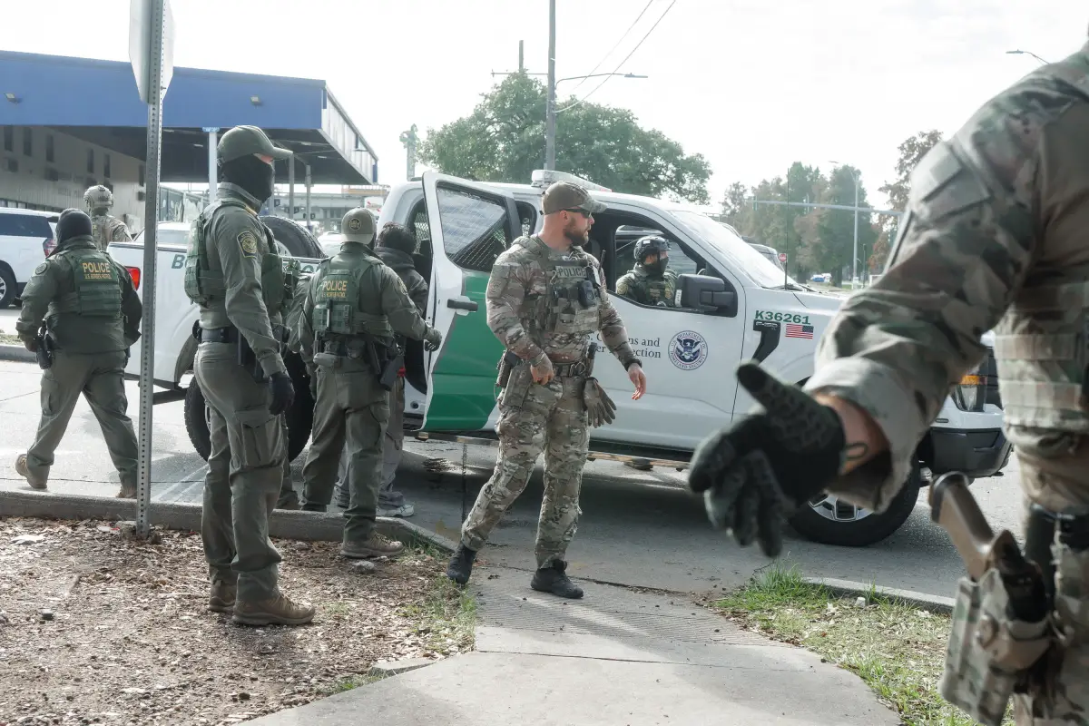Oficiales de la Patrulla Fronteriza, Foto EFE