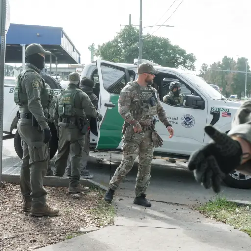 Oficiales de la Patrulla Fronteriza ,Foto EFE